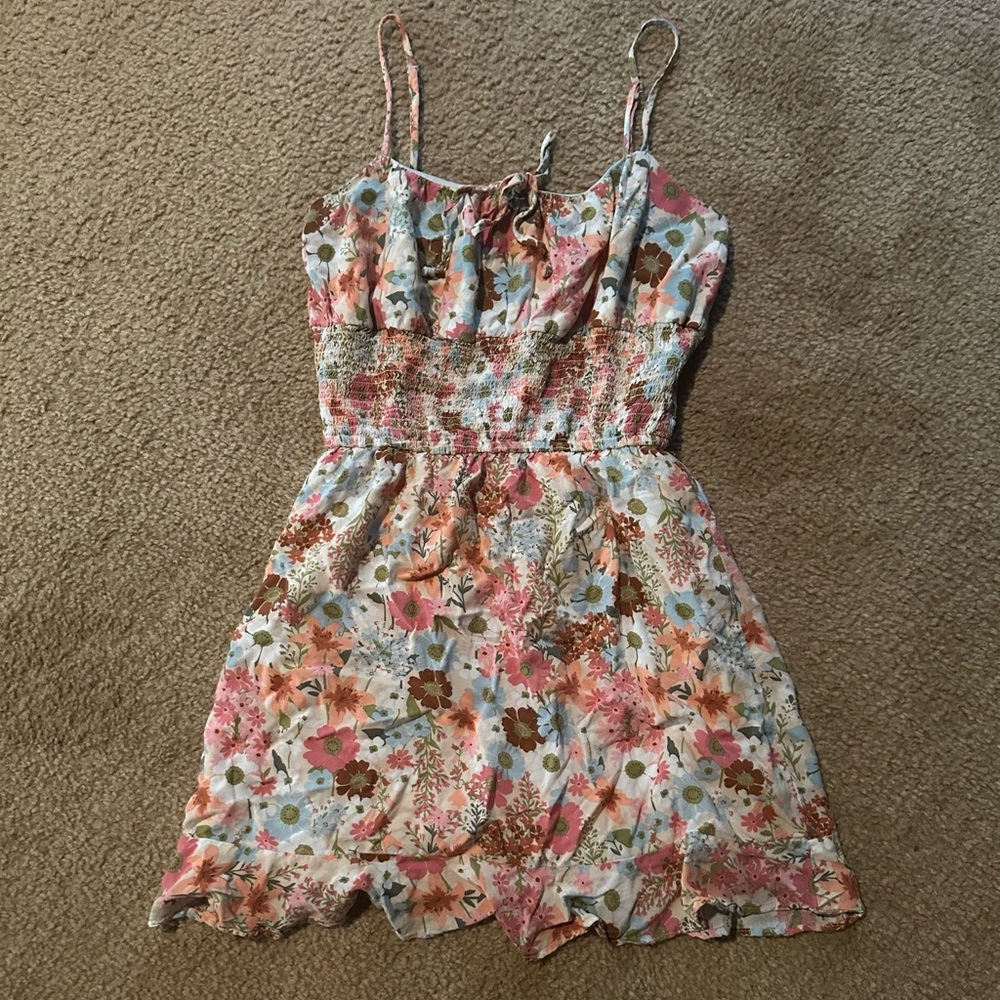 Liberty Love Floral Spaghetti Strap Dress